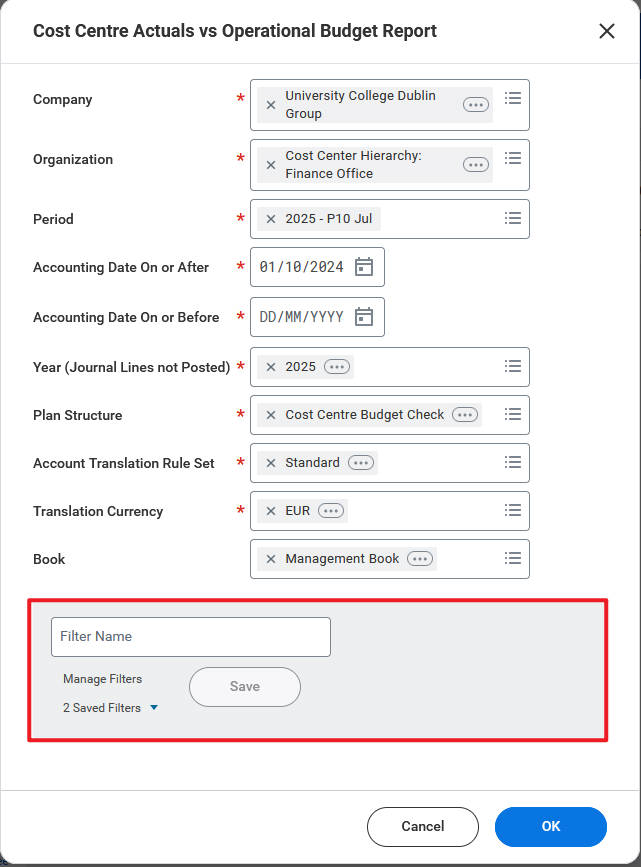 Tips - Viewing Reports on Workday